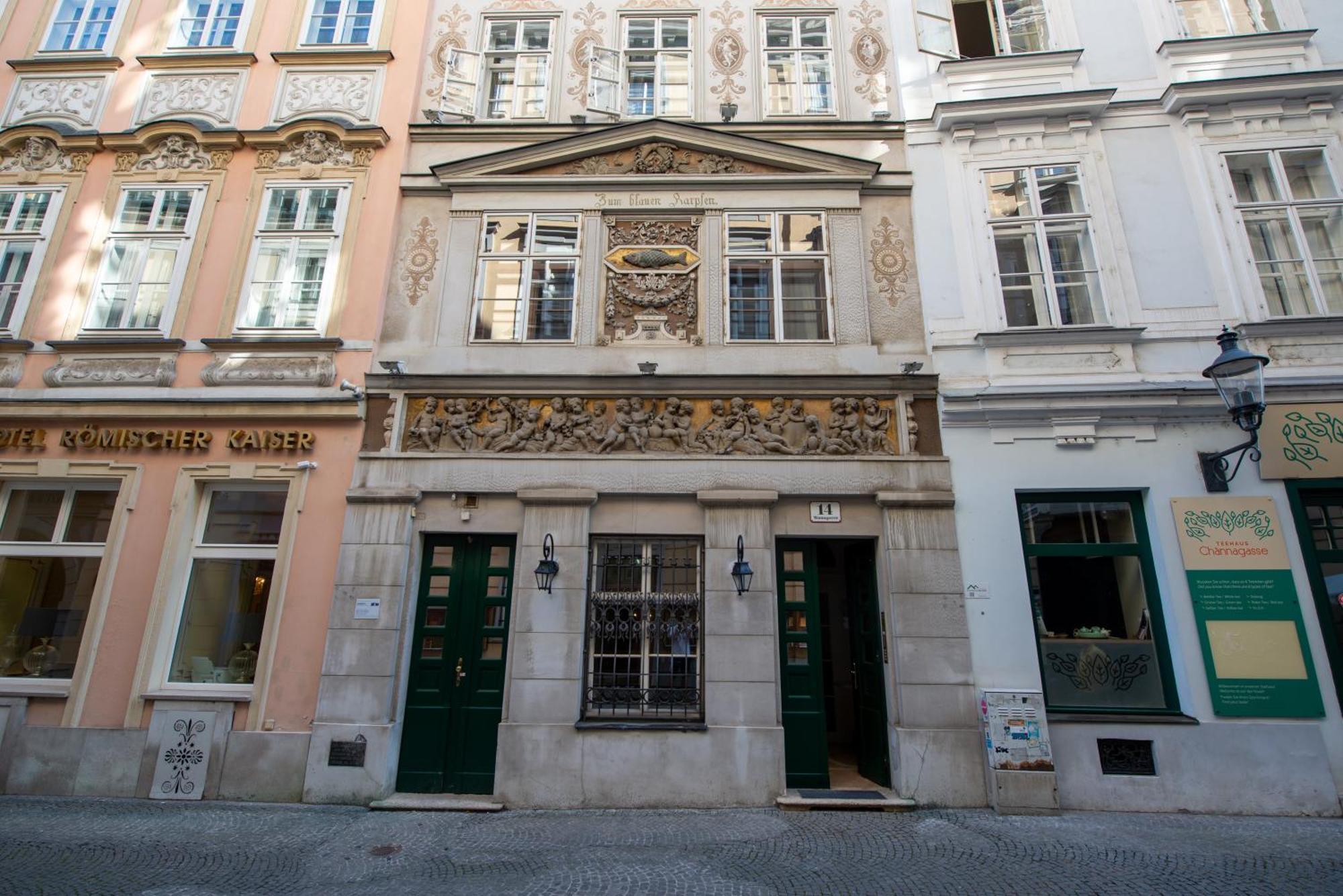 Zum Blauen Karpfen Apartman Bécs Kültér fotó