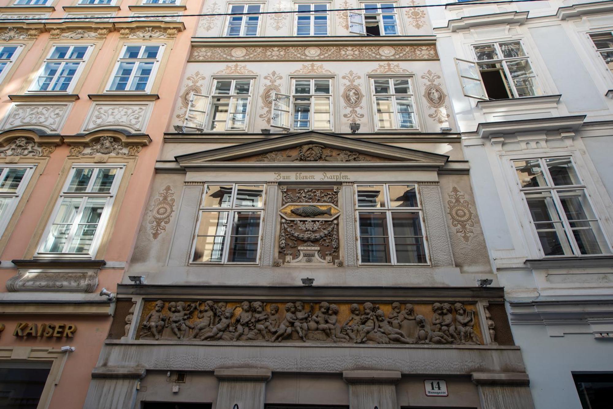 Zum Blauen Karpfen Apartman Bécs Kültér fotó