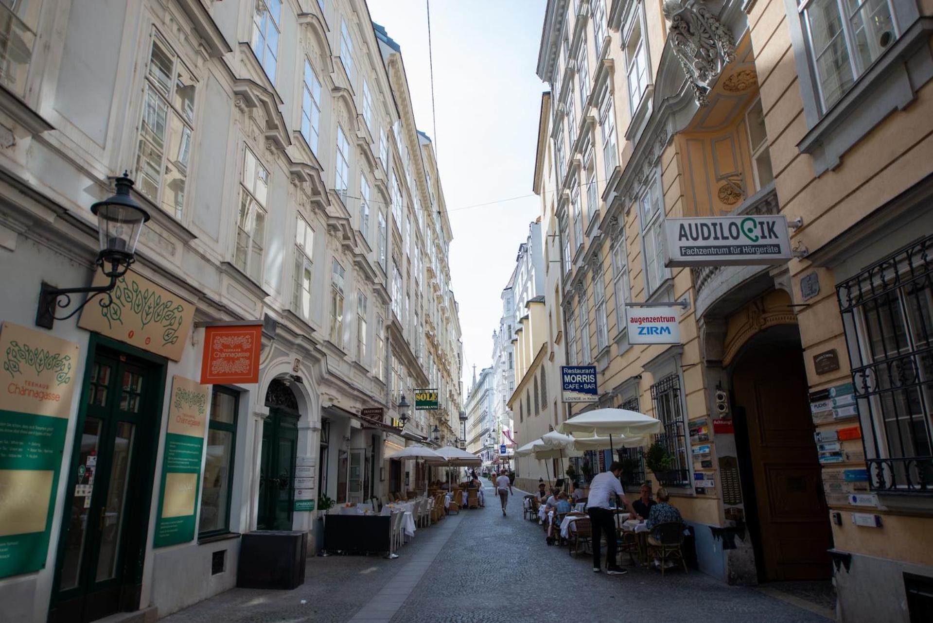 Zum Blauen Karpfen Apartman Bécs Kültér fotó