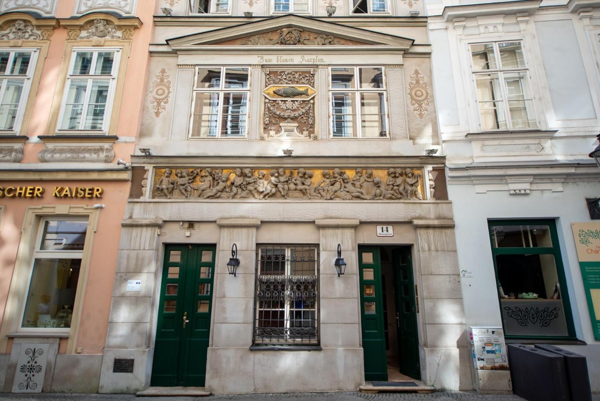 Zum Blauen Karpfen Apartman Bécs Kültér fotó